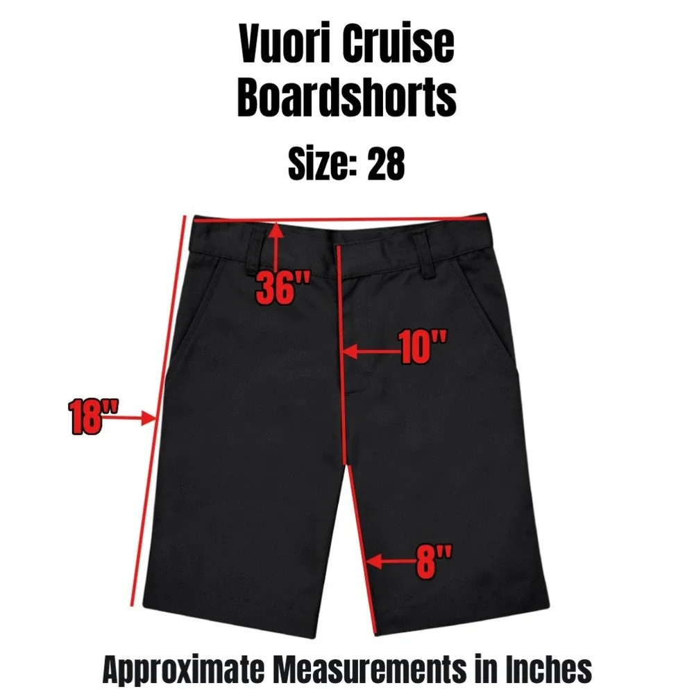 Vuori Cruise Boardshorts Mens 28 8